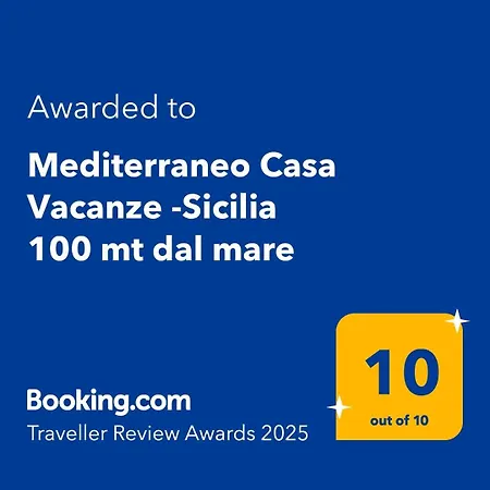 Mediterraneo -sicilia 100 Mt Dal Mare